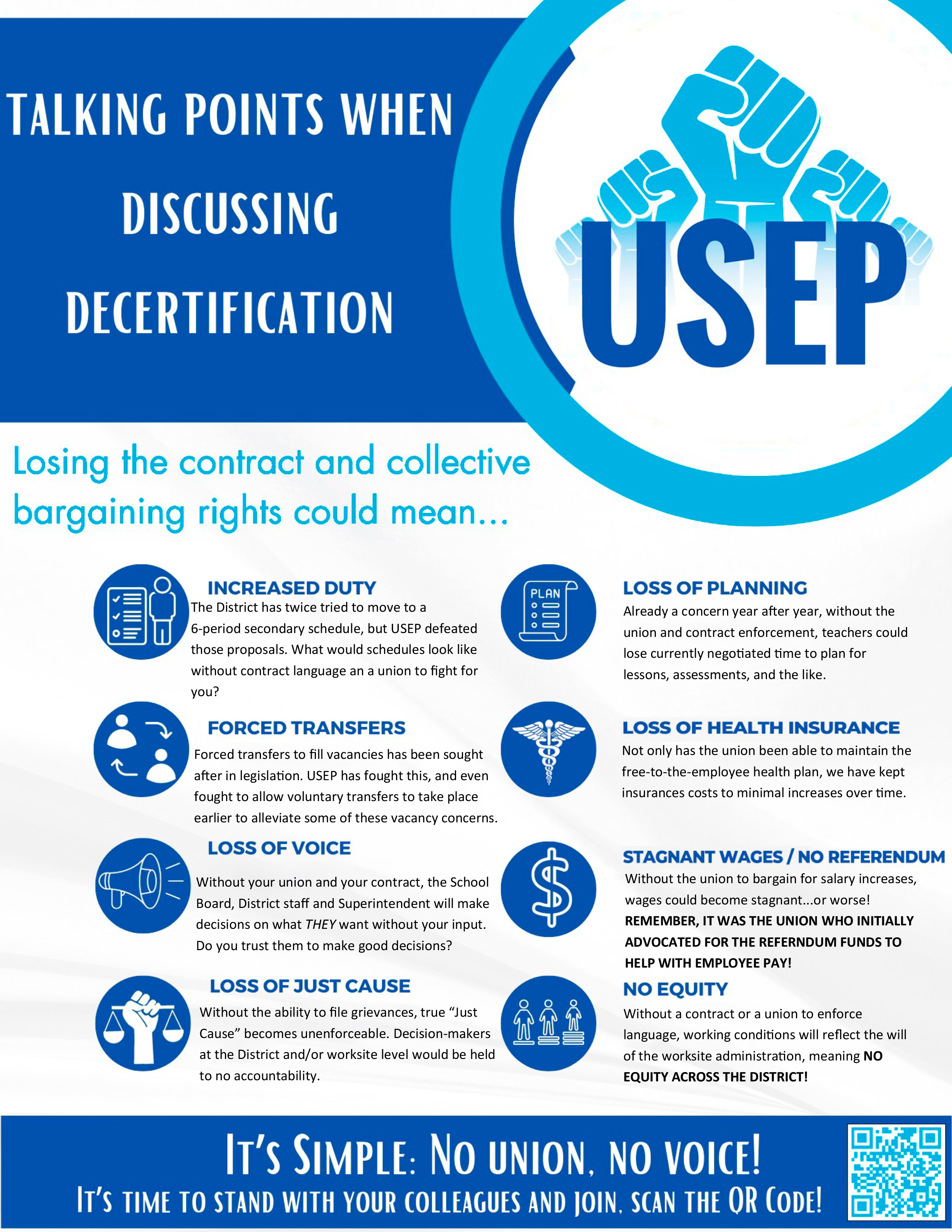 Talking Points When Discussing Decertification